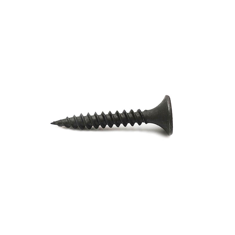 Vite per cartongesso con testa a tromba Phillips drive filettatura fine fosfatata nera2